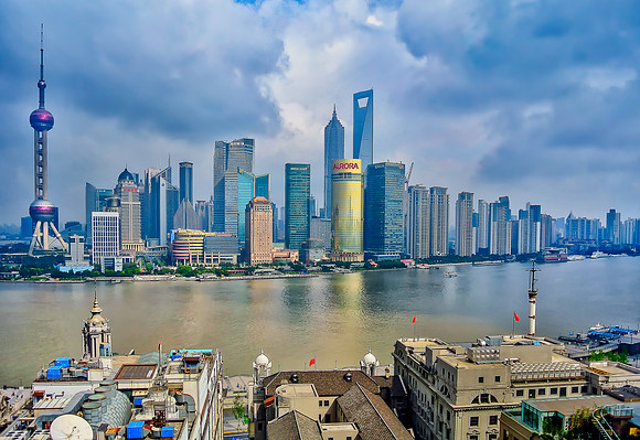Shanghai Skyline.