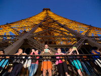 The Eiffel Tower.