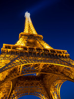 The Eiffel Tower, Paris.