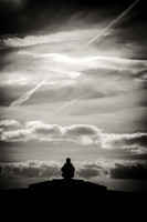 Battle Britain Memorial Silhouette